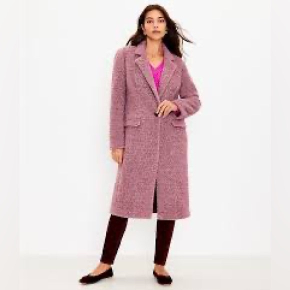 New women’s Sz S elegant pink business brown jacket coat - Picture 1 of 12